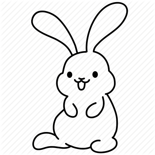 512x512 Animal, Bunny, Cute, Easter, Pet, Rabbit, Stand Icon