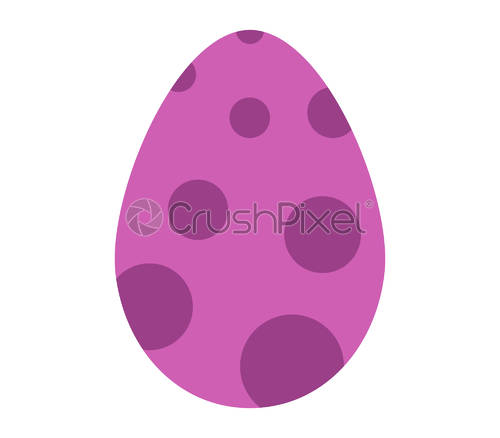 500x438 Easter Egg Icon, Stock Vector Crushpixel
