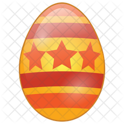 256x256 Easter Egg Icon Of Flat Style