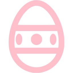 256x256 Pink Easter Egg Icon