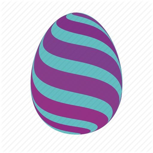 512x512 Easter, Easter Egg, Easter Eggs, Egg, Green, Violet Icon