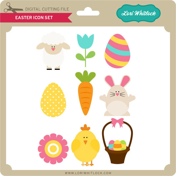 600x600 Easter Icon Set