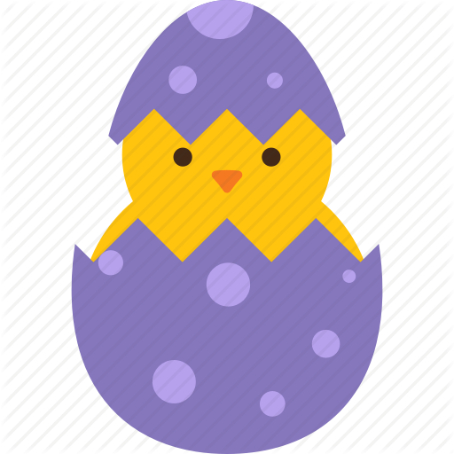 512x512 Animal, Chick, Cracked, Easter, Egg, Eggshell Icon