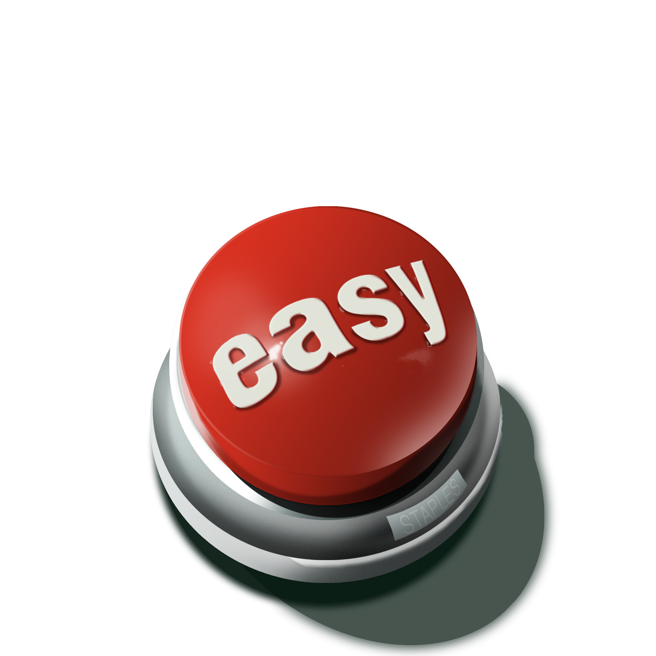 Easy Button Icon At Collection Of Easy Button Icon