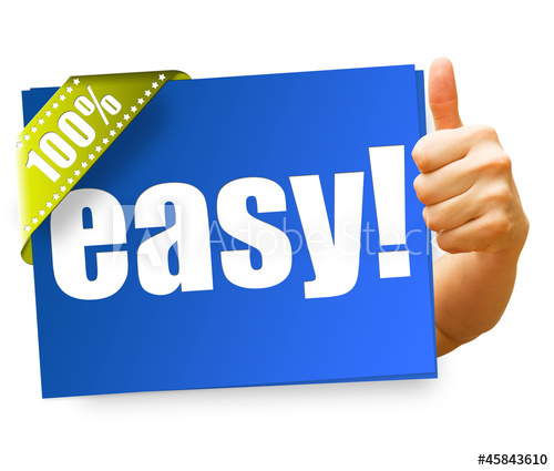 500x425 Prozent Easy! Button, Icon