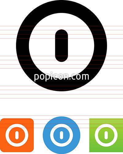 400x499 Vector Power Off Button Icon Computer Technology Icons