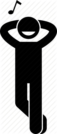 219x512 Carefree, Easy, Jovial, Person, Relax Icon