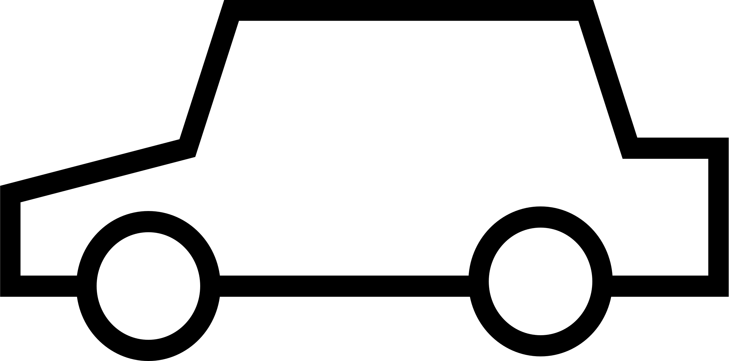 2400x1189 Simple Car Icon Icons Png