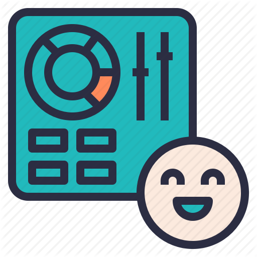 512x512 Control, Customer, Easy, Happy, Panel, Use, User Icon