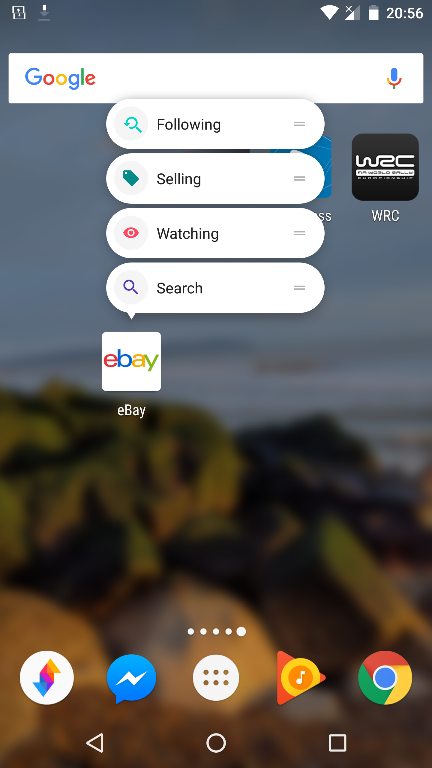1440x2560 Ebay Update Adds App Shortcuts For Quick Navigation