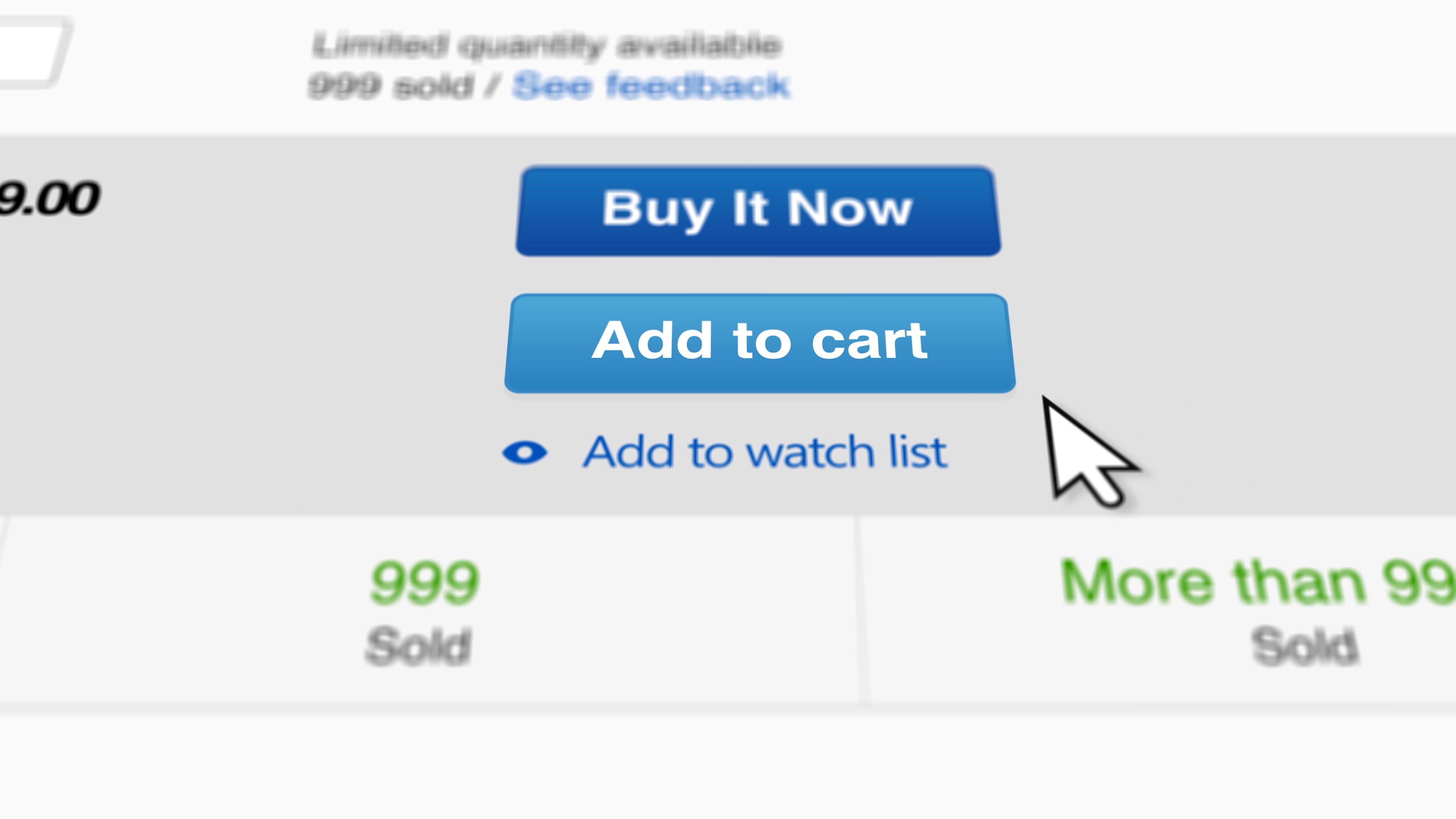 3840x2160 Stock Video Animation Of Clicking Ebay Add To Cart Button Africa