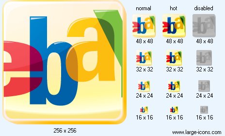 464x280 Ebay Icon Image Free Social Media Icons