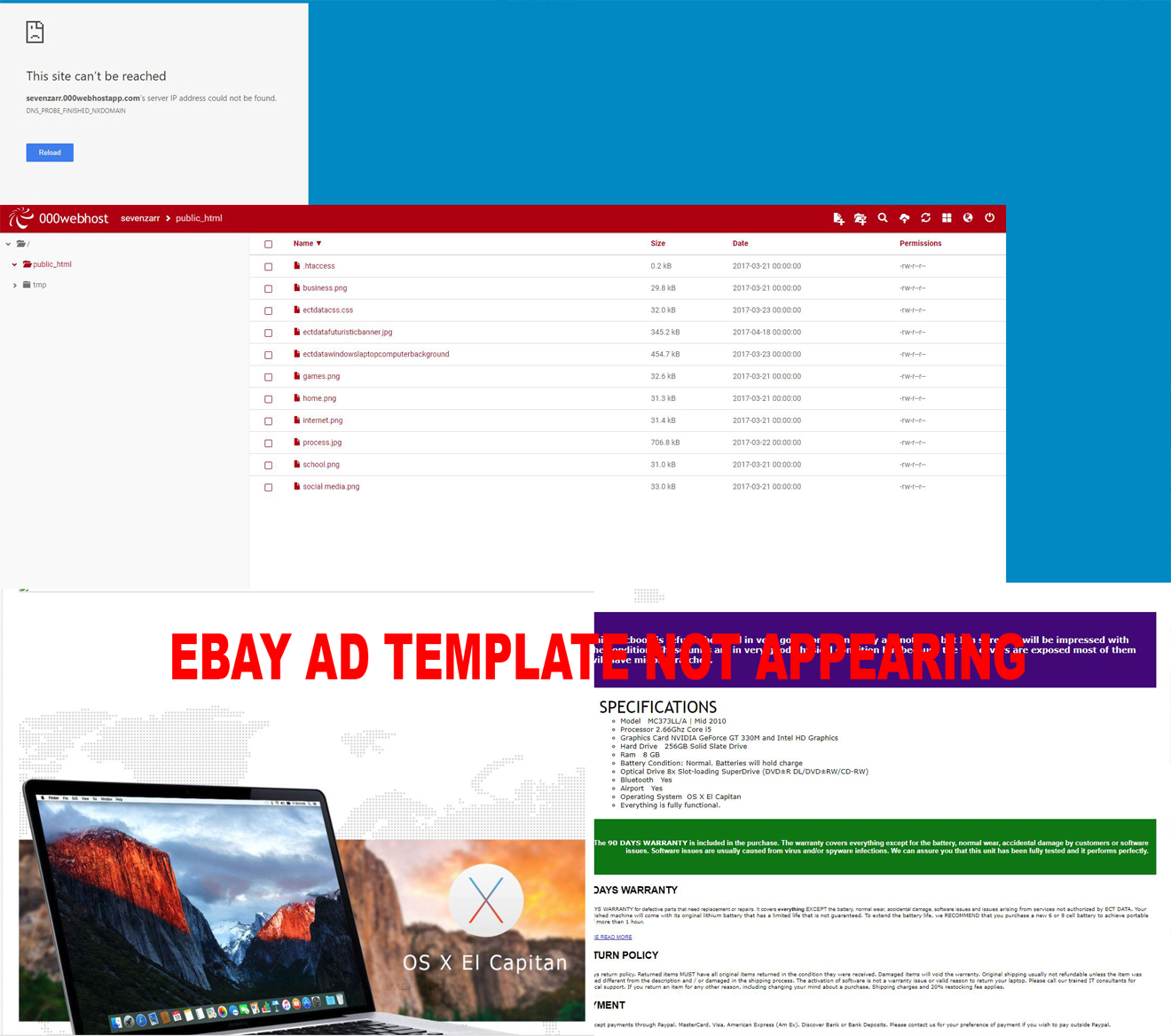 1320x1168 Hosted Are Not Appearing On Ebay