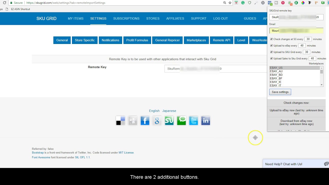 1280x720 Updated How To Use Sku Grid's Automatic Exchange Sync Chrome
