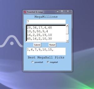 300x283 Powerball And Megamillion Lottery Numbers Software Cd For Windows