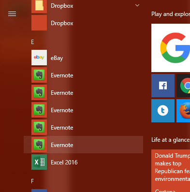 393x397 Duplicate Windows Start Up Icons