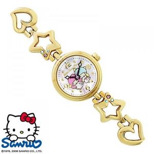 300x300 New Little Twin Stars Heart Star Icon Wrist Watch Gold Sr Ts
