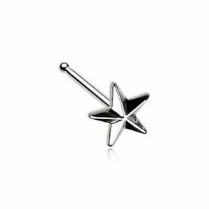 300x300 Nautical Star Icon Nose Stud Ring Surgical Steel Ebay