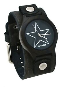 211x300 Nemesis Men's Brown Natural Wood Case Star Icon Wide