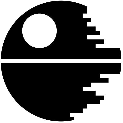 512x512 Death Star Icon Vinyl Decal Sticker For Sale Online Ebay