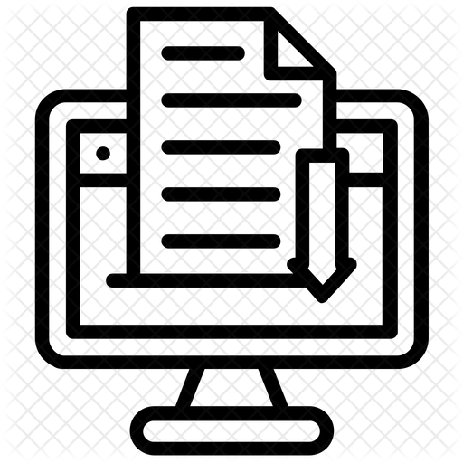 Ebook Download Icon Of Line Style 512x512 Ebook Download Icon Of Line Style