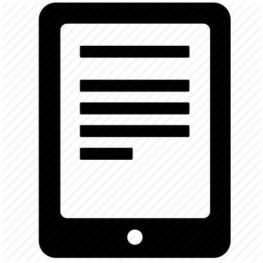 512x512 Book, Ebook, Electronic, Read, Screen, Text Icon