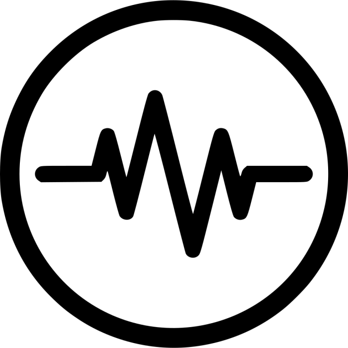 700x701 Ecg Icon Png Vector, Clipart