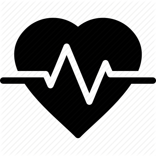 512x512 Cardiograph, Ecg, Ekg, Health, Hearth, Medical, Pulse Icon