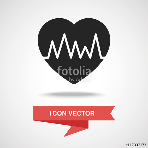 500x500 Ecg Icon Stock Image And Royalty Free Vector