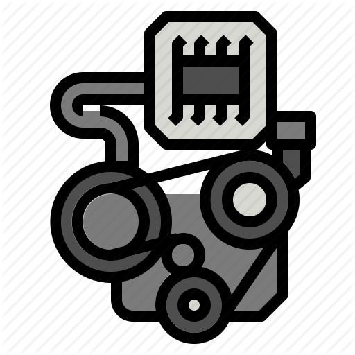 512x512 Engine, Machine, Smart Icon