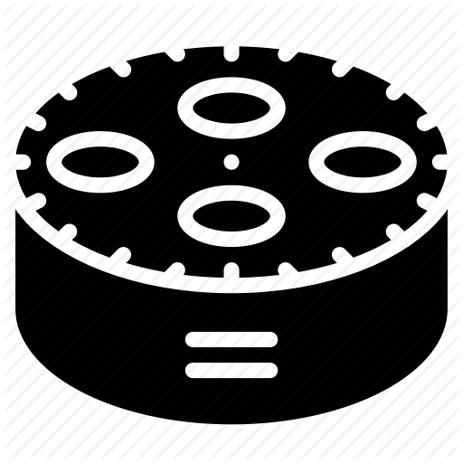 512x512 Amazon, Devices, Dot, Echo, Solid Icon