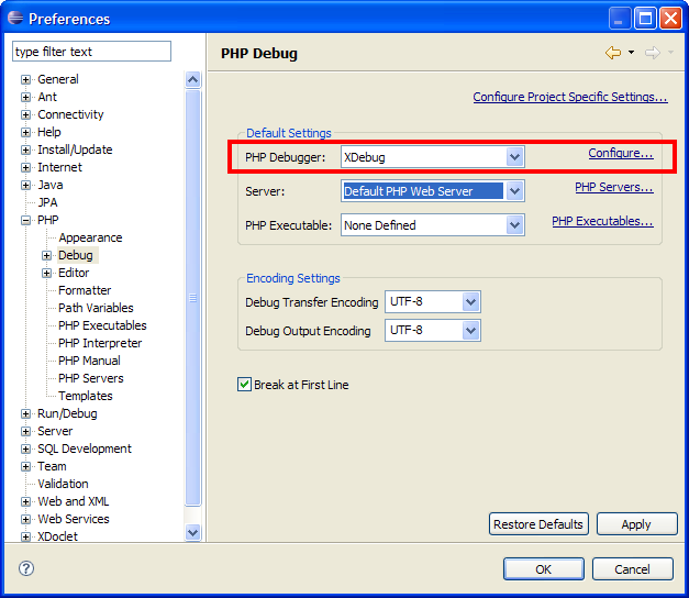Configuring Eclipse And Xdebug 627x544 Configuring Eclipse And Xdebug