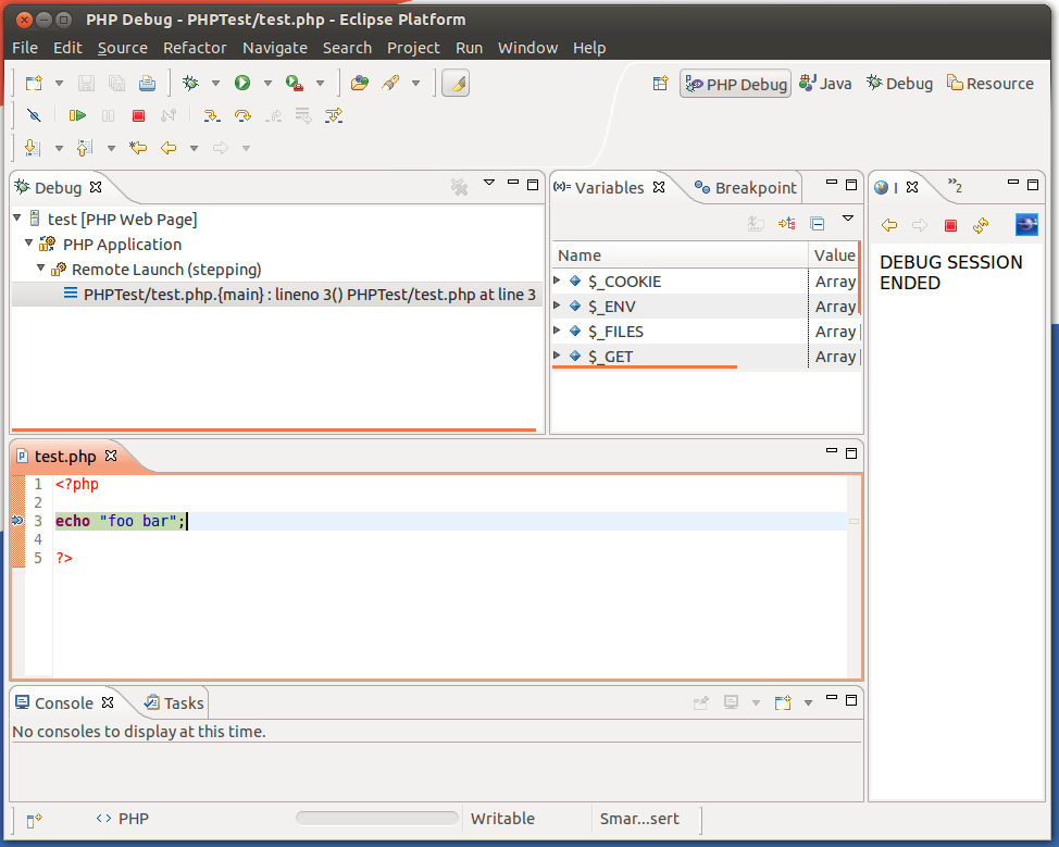 Debugging Php In Ubuntu Using Eclipse 974x779 Debugging Php In Ubuntu Using Eclipse