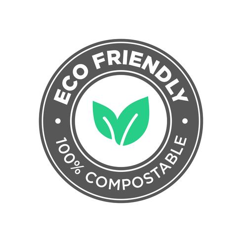 490x490 Eco Friendly Compostable Icon