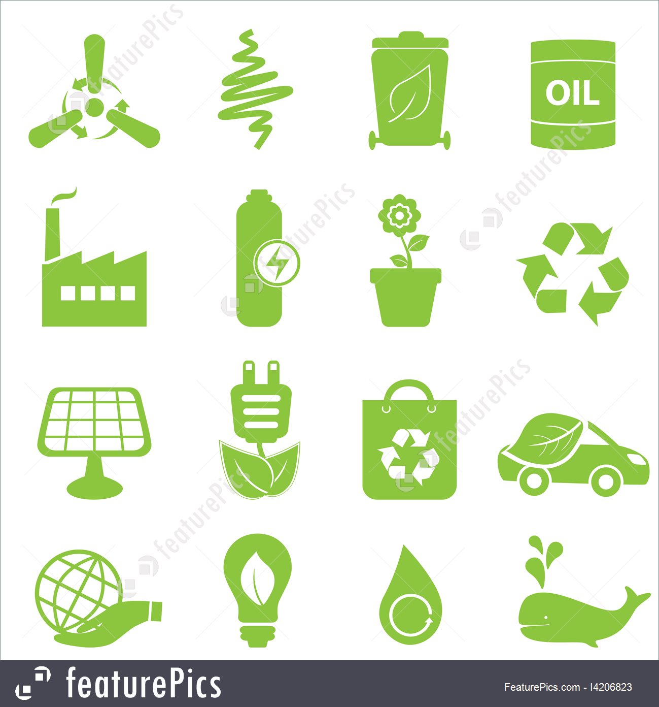 1299x1392 Emblems And Symbols Eco Icon Set