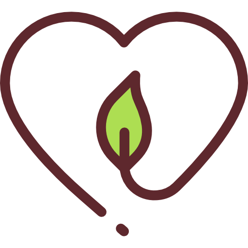 512x512 Ecology, Shaped, Ecology And Environment, Heart, Eco Icon