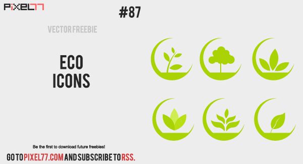 600x325 Free Vector Eco Icons Set Eco Vector Free, Icon