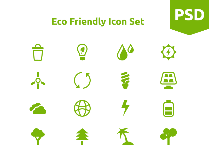 800x600 Eco Friendly Icons