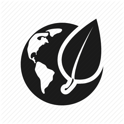 512x512 Eco, Ecology, Globe, Leaf Icon