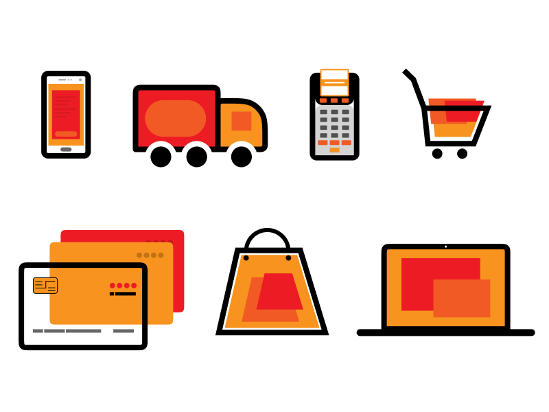 800x600 Ecommerce Icon Design