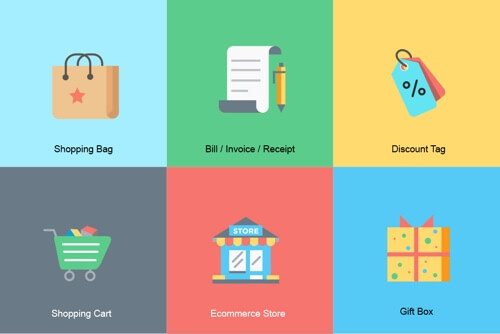 500x334 Free Ecommerce Icon Sets, For Navigation And Design Practical