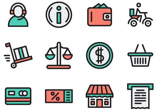 640x456 Bundles Of Free Ecommerce Icons