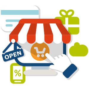 300x300 Softmehr Ecommerce Icon Shopping Store Cart
