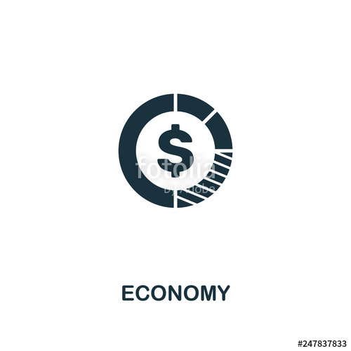 500x500 Economy Icon Premium Style Design From Business Management Icon