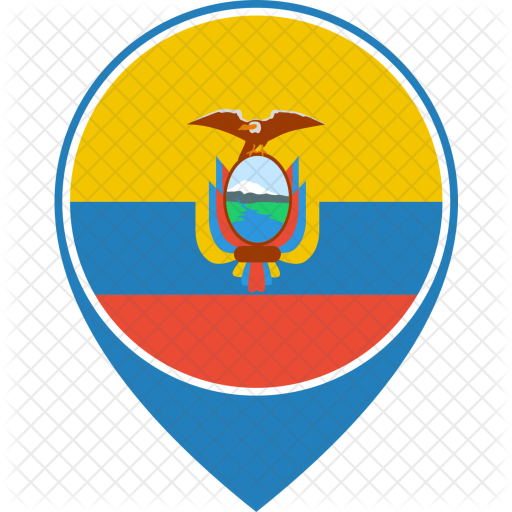 512x512 Ecuador Flag Icon Of Flat Style
