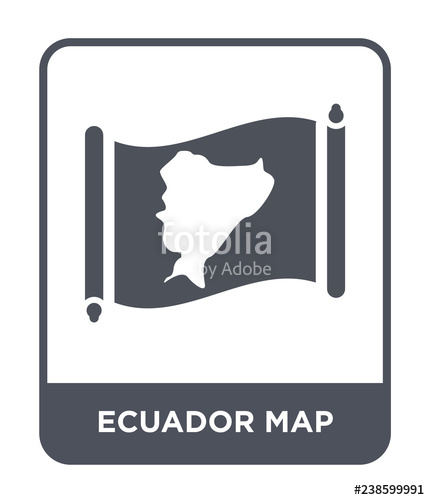 430x500 Ecuador Map Icon Vector Stock Image And Royalty Free Vector