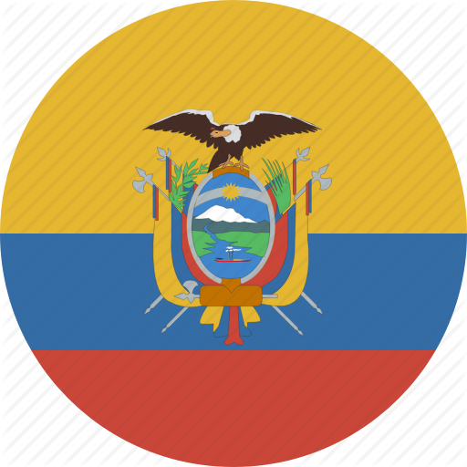 512x512 Circle, Ecuador Icon