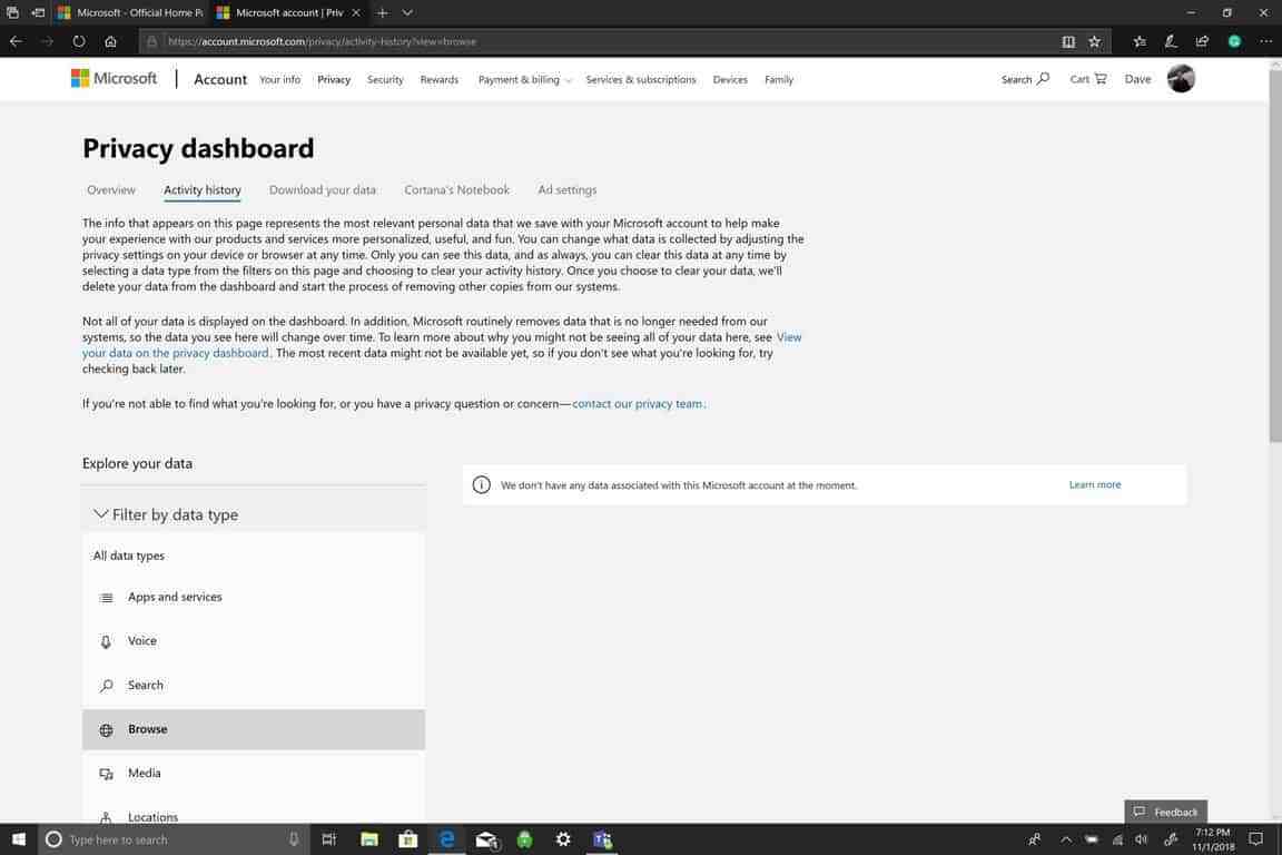 1152x768 How To Really Delete Your Microsoft Edge Browser History