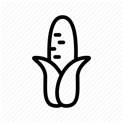 512x512 Corn, Eat, Edible, Food, Gastronomy, Vegetable Icon