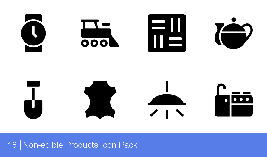 896x528 Download Non Edible Products Icon Pack